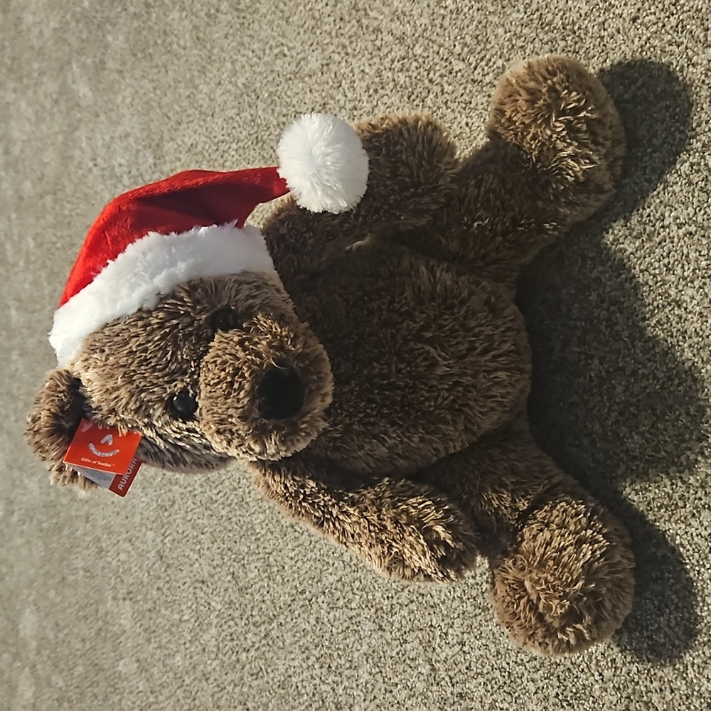 Aurora Holiday Bear Trevor Plush